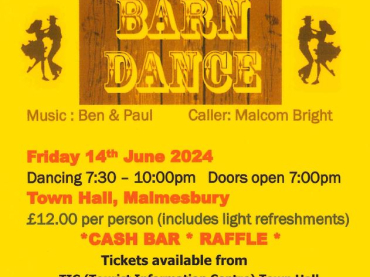 Malmesbury Twinning Association Barn Dance